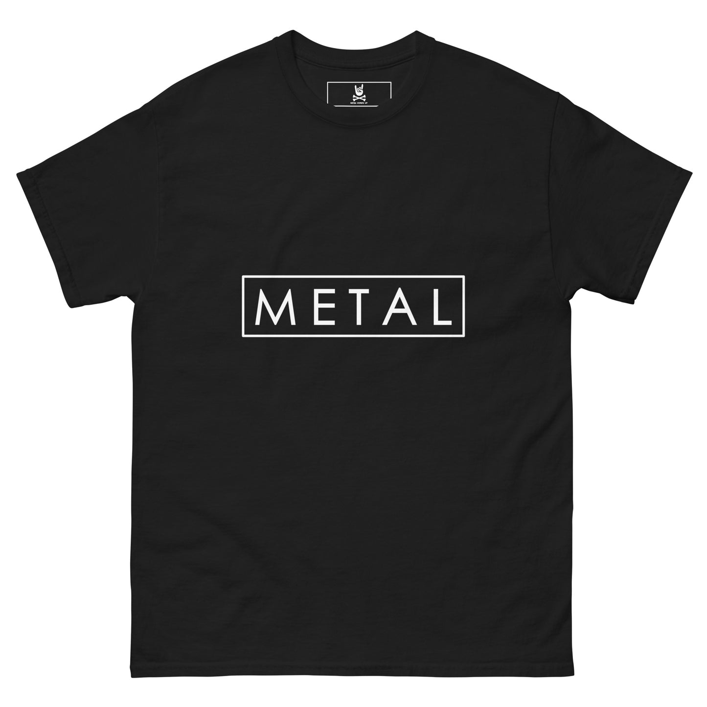 Metal Horns Up METAL black t-shirt Men