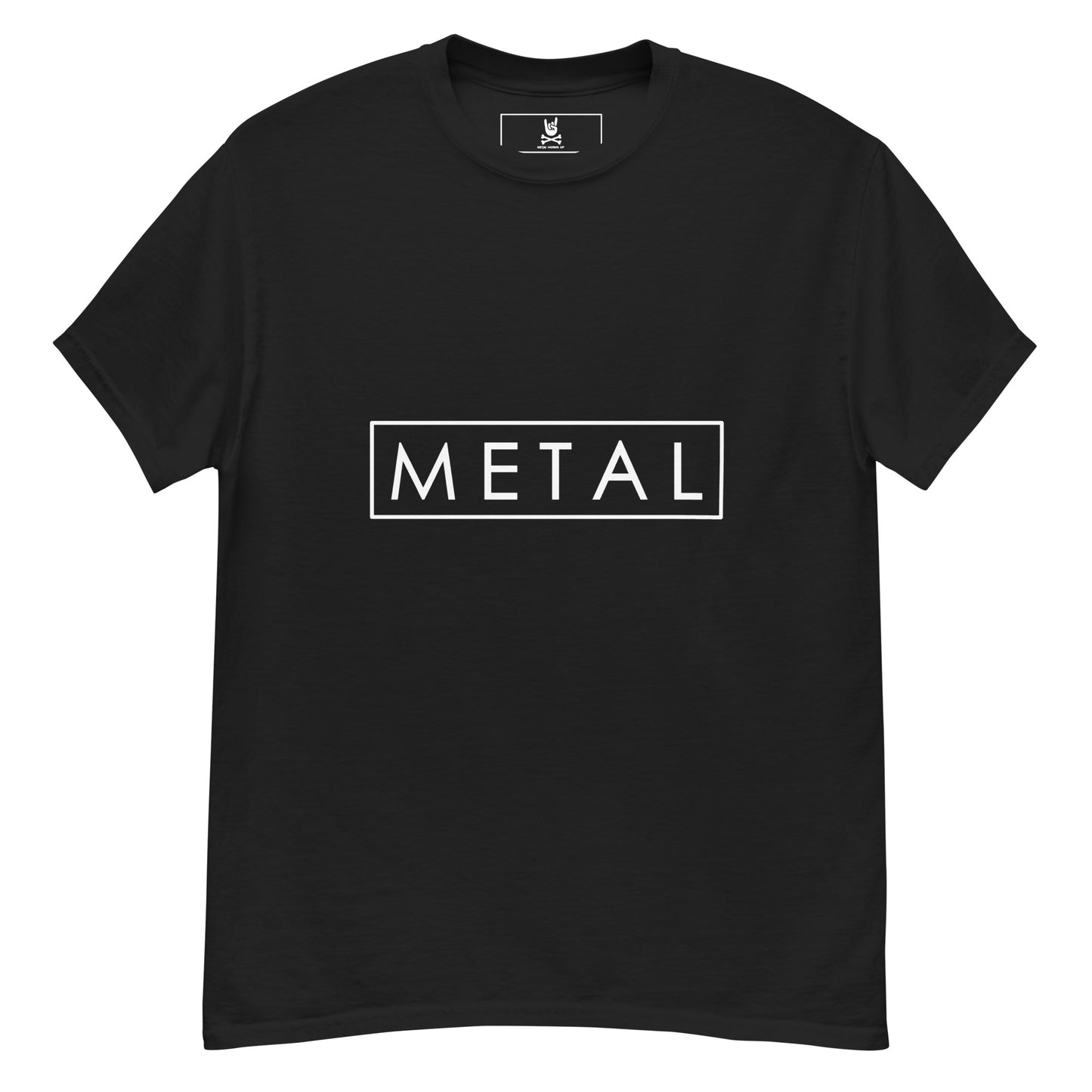 Metal Horns Up METAL black t-shirt Women