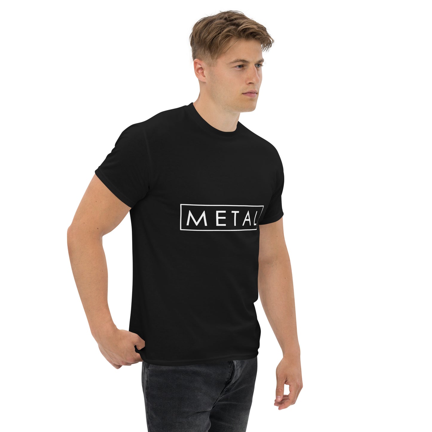 Metal Horns Up METAL black t-shirt Men