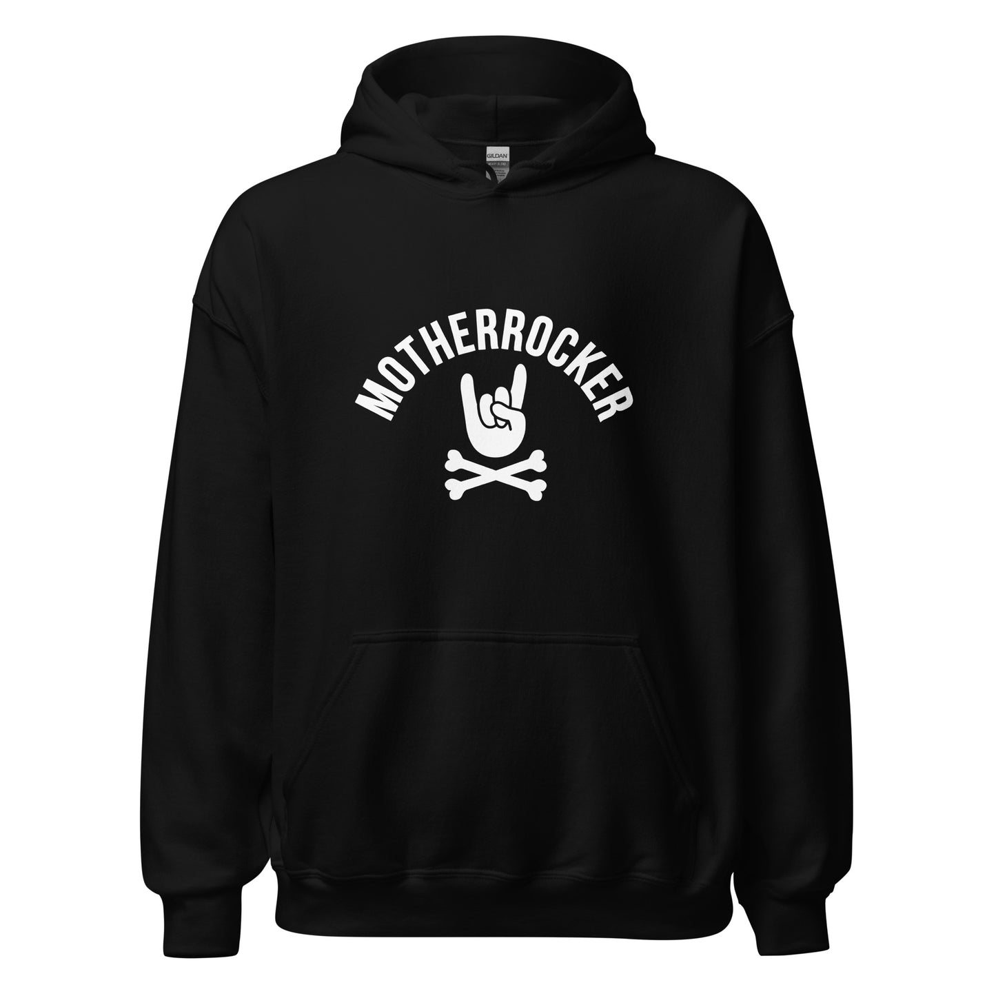 Mother rocker black hoodie women